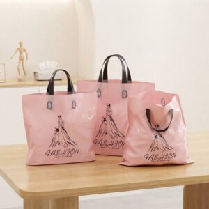Custom Logo Branded Plastic Gift Bags Custom Logo Branded Plastic Gift Bags