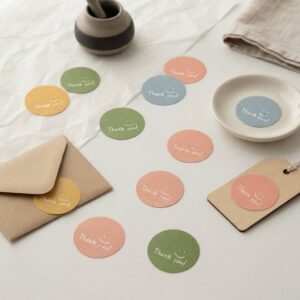 Custom Logo Waterproof Self Adhesive Sticker for Gift Packaging Wholesale Custom Logo Waterproof Self Adhesive Sticker for Gift Packaging Wholesale