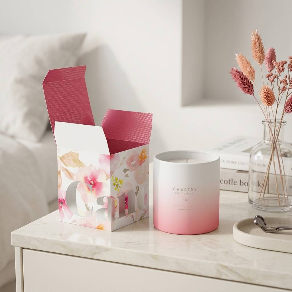 Luxury Rigid Paper Box for Aroma Candle Packaging Luxury Rigid Paper Box for Aroma Candle Packaging