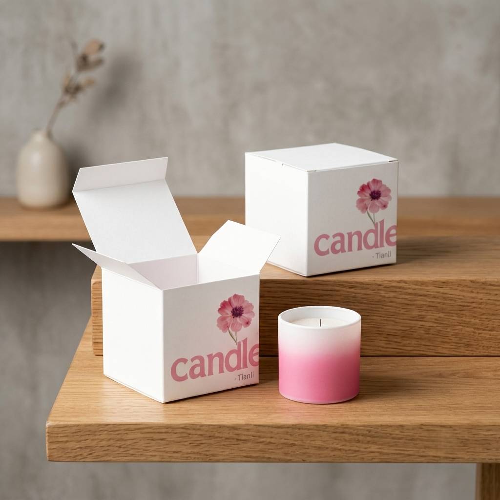 Eco-Friendly Paper Candle Box Wholesale Eco-Friendly Paper Candle Box Wholesale