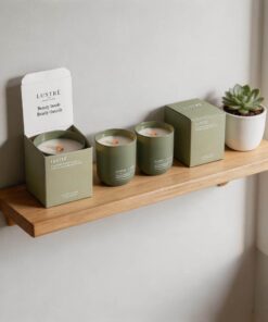 Modern Candle Jar Paper Packaging