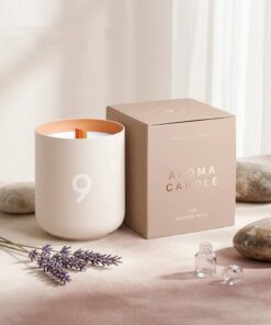 Eco-Friendly Rigid Cardboard Candle Packaging