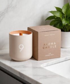 Custom Printed Aroma Candle Packaging Box
