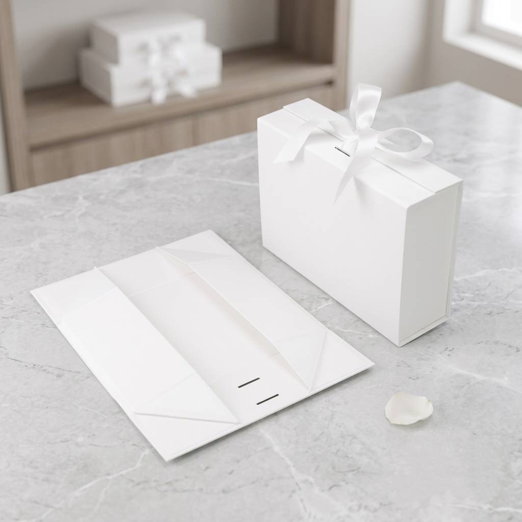 Eco-Friendly Collapsible Presentation Boxes with Custom Logo Branding Eco-Friendly Collapsible Presentation Boxes with Custom Logo Branding