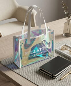 Professional Hologram Bag Solutions Designed With White Accents