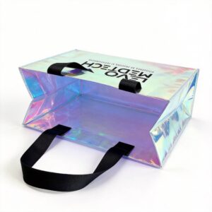 Durable Iridescent Holographic Tote Bags Custom Printed In Bulk Durable Iridescent Holographic Tote Bags Custom Printed In Bulk