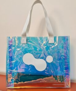 Custom Logo Iridescent Hologram Bags Wholesale For Trendy Brands