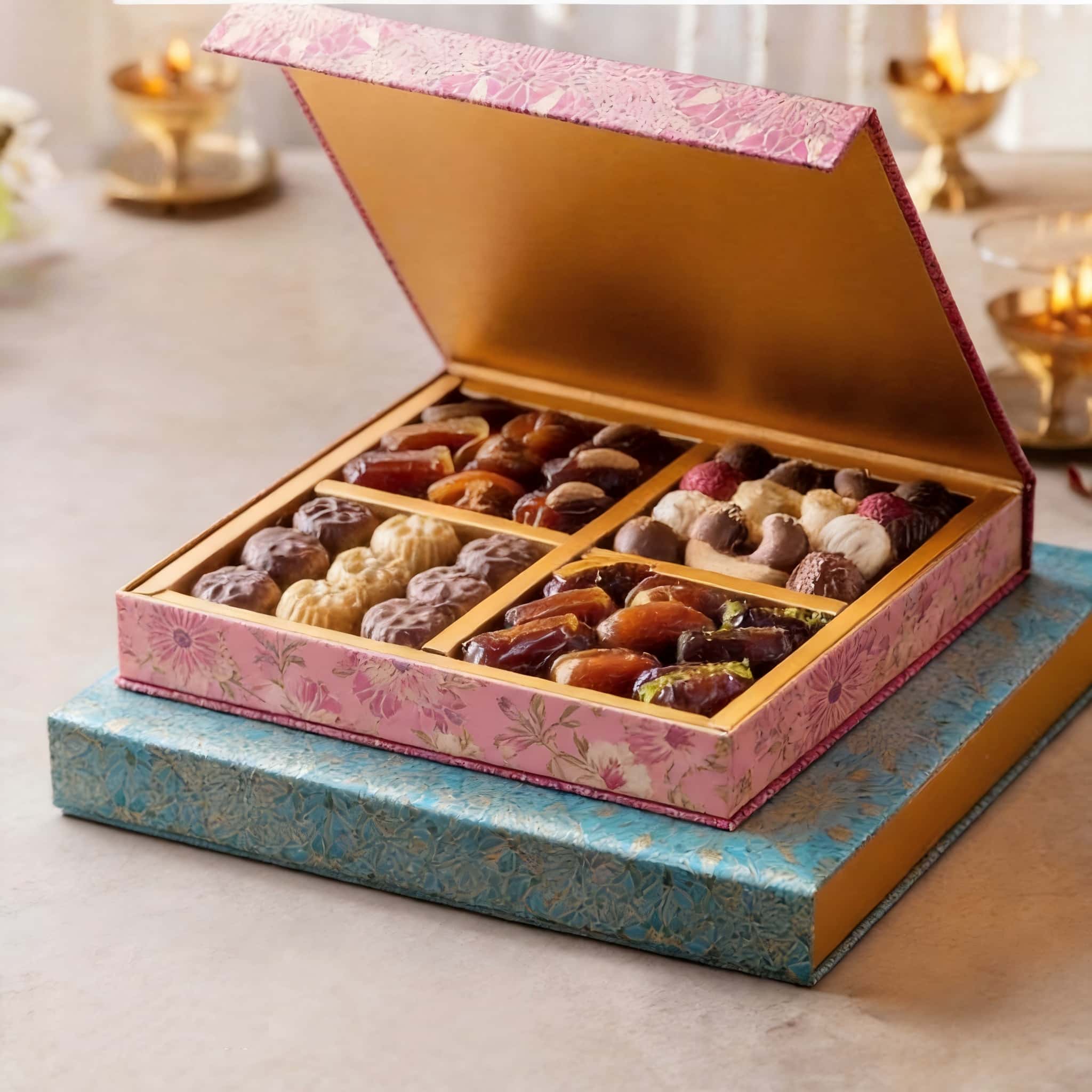 Luxury Magnetic Closure Gift Boxes For High-End Food Presentation Luxury Magnetic Closure Gift Boxes For High-End Food Presentation