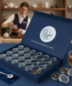 Custom Premium Magnetic Gift Boxes For Loose Leaf Tea Packaging