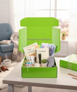 Modern Minimalist Kids Stationery Mailer Boxes For Global Brands
