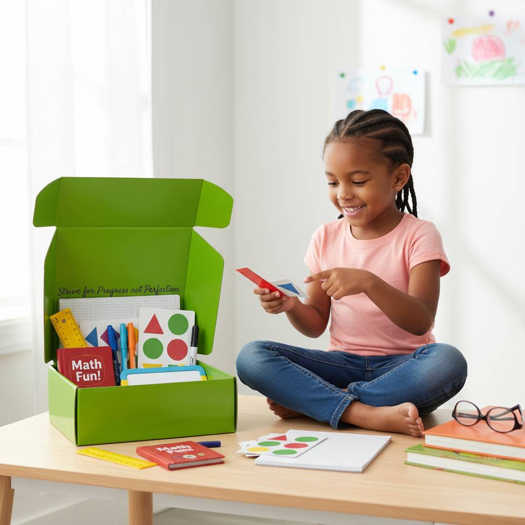 Premium Matte Finish Kids Stationery Mailer Boxes For Schools Premium Matte Finish Kids Stationery Mailer Boxes For Schools