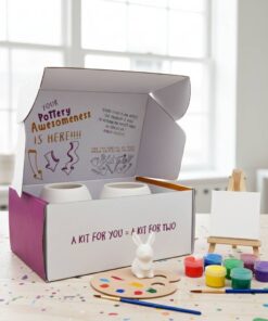 Custom Branded Mailer Boxes For Creative Ceramic Art Sets