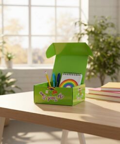 Custom Durable Corrugated Subscription Boxes For Educational Kids Toys