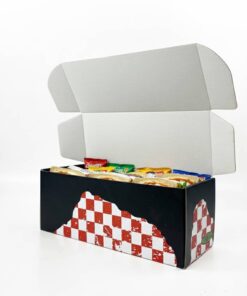 Custom printed food grade corrugated sandwich packaging boxes