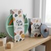 Exquisite Line Art Paper Sleeve For Modern Tableware Presentation