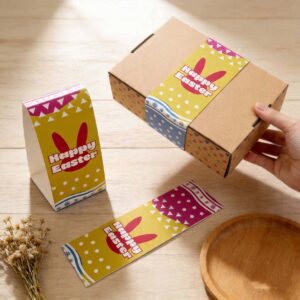 Durable Custom Designed Paper Sleeve For Small Business Branding