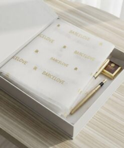 Custom Gold Foil Printed Logo Tissue Paper for Elegant Presents