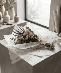 Handmade Folding Custom Printed Logo Gift Wrapping Tissue Paper for Cosmetics