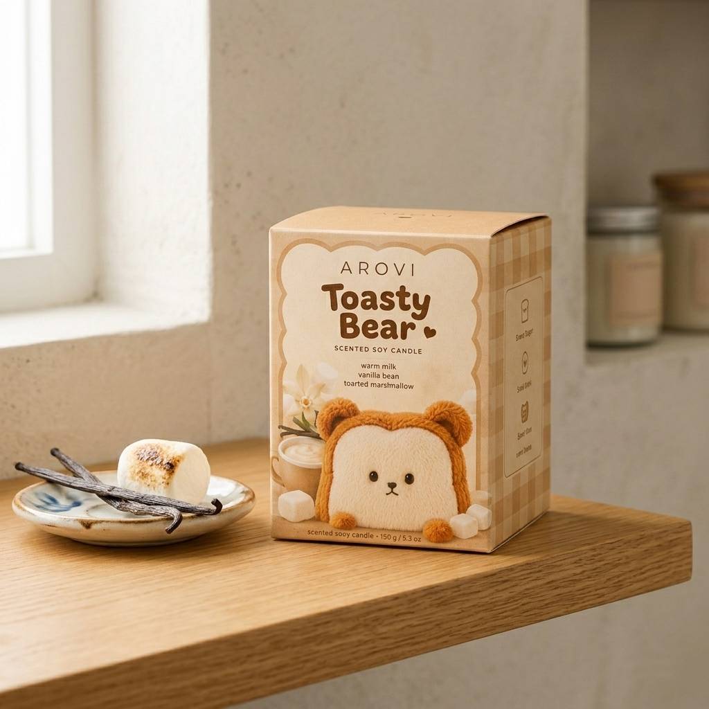 Customized paper packaging for scented soy candle Customized paper packaging for scented soy candle