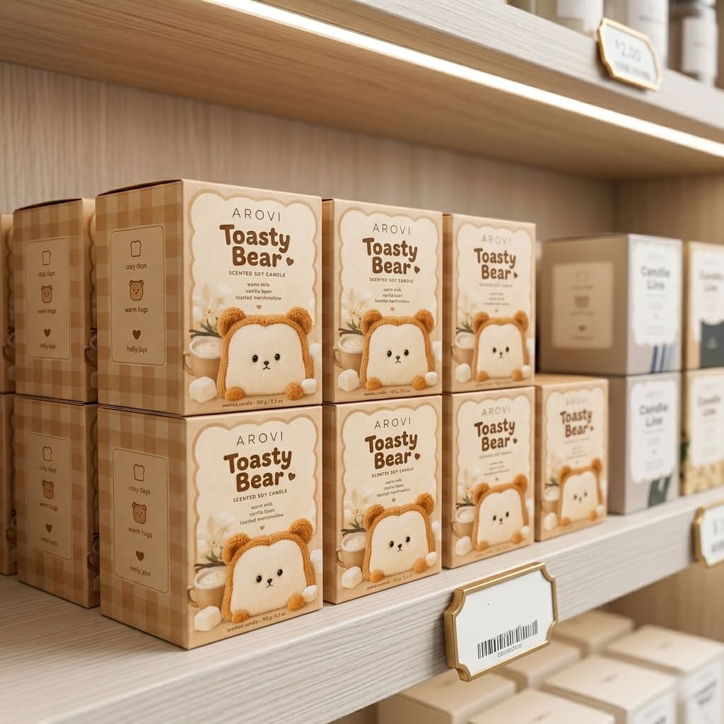 Wholesale cute design candle packaging box Wholesale cute design candle packaging box