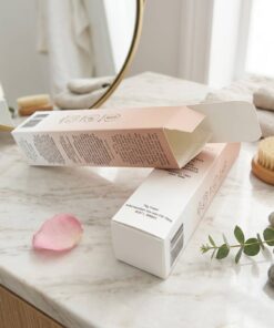 Custom printed paper boxes for serum bottles