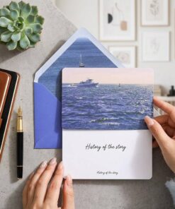 Premium Paper Envelope Souvenir Stationery Set Custom