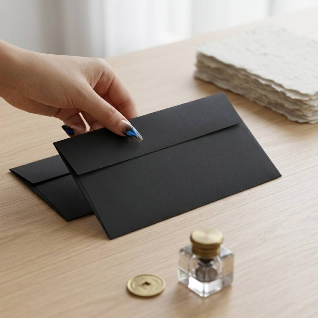 Eco-friendly thick black cardstock envelopes bulk supplier Eco-friendly thick black cardstock envelopes bulk supplier