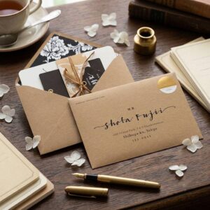 Premium Thickened Greeting Card Invitation Envelope Premium Thickened Greeting Card Invitation Envelope