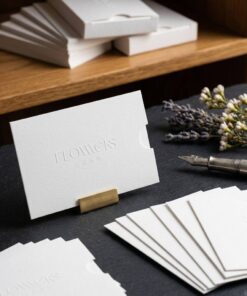 Premium Gift Packaging Dried Flower Decorated Envelope Set