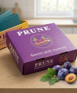 Custom printed retail fruit gift box
