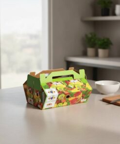 Printable Logo Tropical Fruit Portable Packaging Box Customization