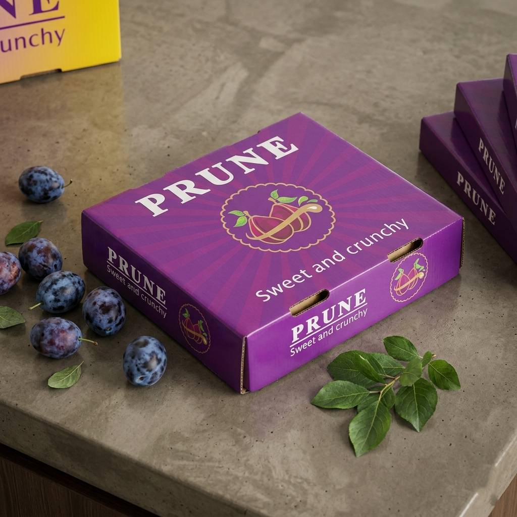 Digital printing prune packaging box wholesale Digital printing prune packaging box wholesale