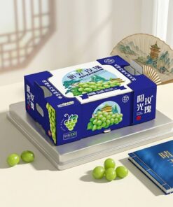 Custom Eco-Friendly Fruit Gift Box CMYK Color Corrugated Carton