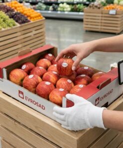Custom open-box style fresh fruit paper packaging gift box