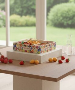 Custom Structure and Handle Fruit Gift Packaging Manufacturer