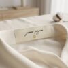 Personalized signature style clothing woven labels