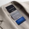 High-density fashion brand woven main tags