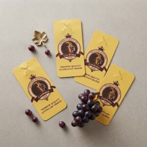 Premium Organic Fruit Paper Hang Tag Premium Organic Fruit Paper Hang Tag