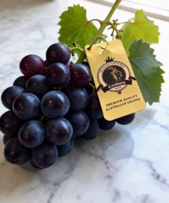 Luxury gold-stamped fruit branding paper hanging label