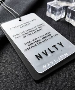 custom eco-friendly frosted pp hang tag