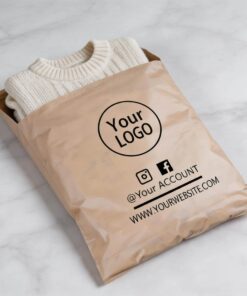 Bulk custom branded courier bags for e-commerce