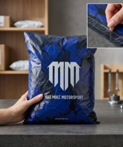 Wholesale Custom Printed Blue Camo Poly Mailer Bags