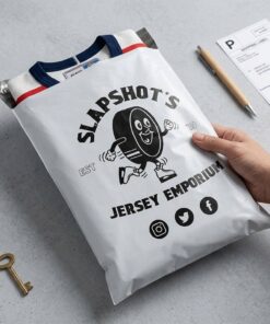 Wholesale Custom Printed White Poly Mailer Bags