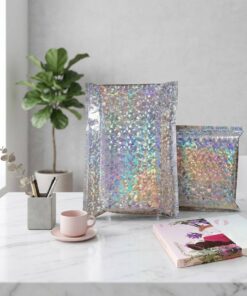 Wholesale holographic bubble mailers for small business