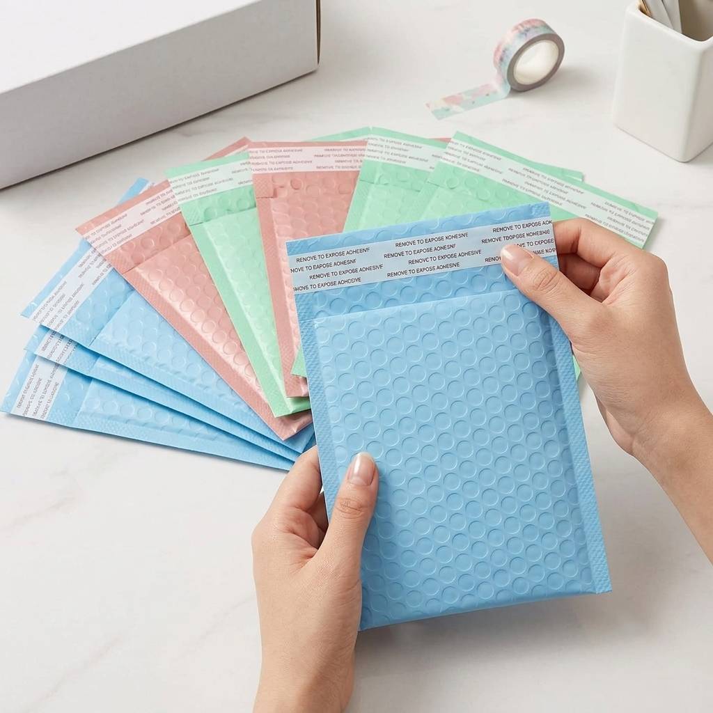 Wholesale pastel color poly bubble mailers Wholesale pastel color poly bubble mailers