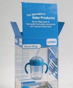 Custom logo printed clear PVC display box supplier