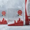 Food-Grade Transparent Plastic Christmas Gift Box