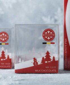 Food-Grade Transparent Plastic Christmas Gift Box