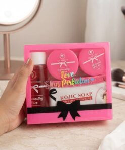 Wholesale Custom Pink PVC Cosmetic Packaging Box