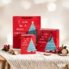Eco-Friendly Christmas Tree Design Kraft Paper Bags